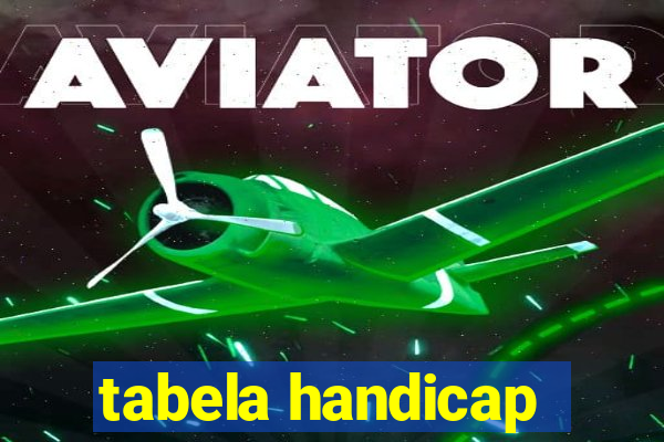 tabela handicap